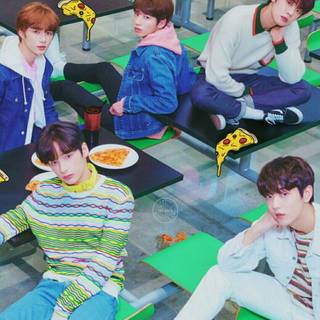 K-Pop Band TXT wallpaper