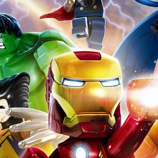 LEGO Iron Man wallpaper