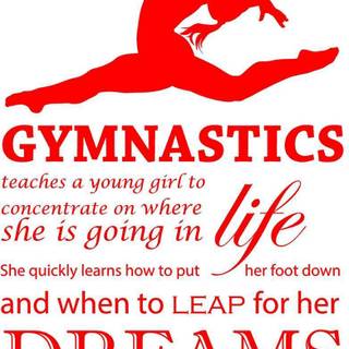 Gymnastics quotes wallpaper
