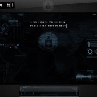 Restricted access wallpaper