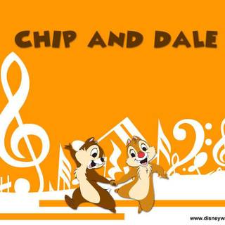 Chip 'n' Dale wallpaper