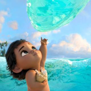 Moana baby wallpaper