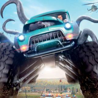 Monster trucks wallpaper