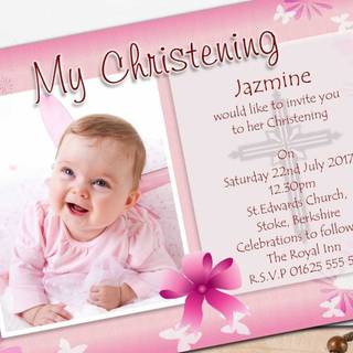 Christening wallpaper