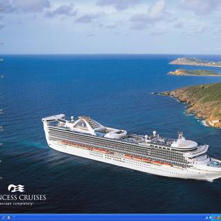 Cruise ship wallpaper