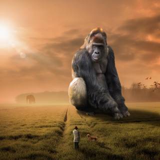 Gorilla wallpaper