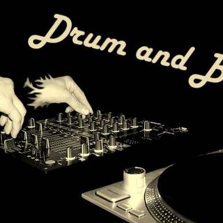 Drum and bass wallpaper