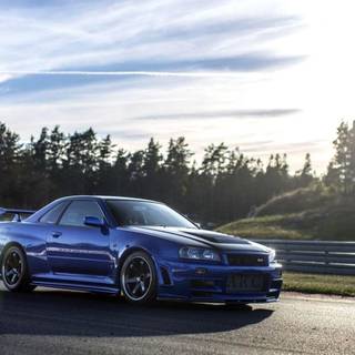 Skyline R34 wallpaper