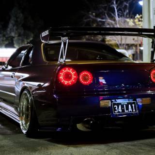 Skyline R34 wallpaper