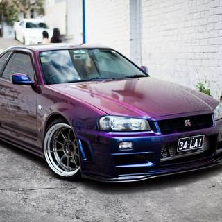 Skyline R34 wallpaper