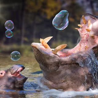 Hippopotamus wallpaper