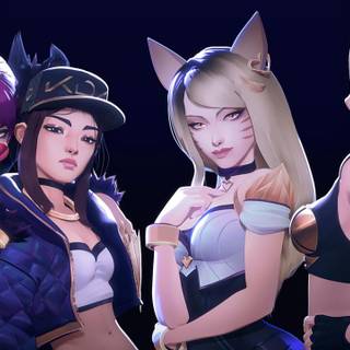 K/DA Akali wallpaper