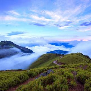 Mountain top wallpaper