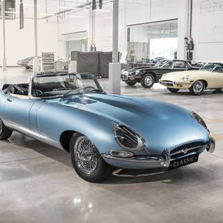 Jaguar E Type wallpaper