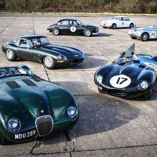 Jaguar E Type wallpaper