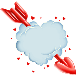 Valentine arrows wallpaper