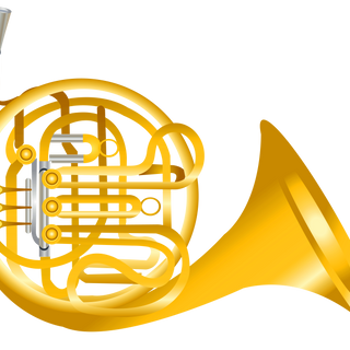 French horn wallpaper
