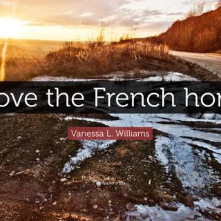 French horn wallpaper