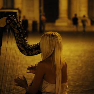 Harp wallpaper