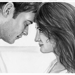 Drawn love wallpaper