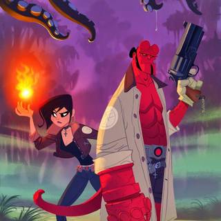 Liz Sherman wallpaper