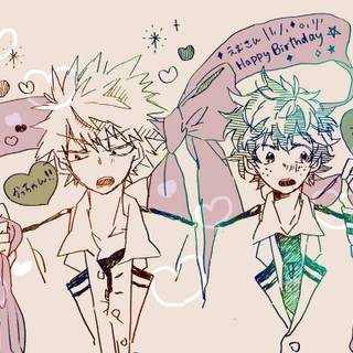 BakuDeku wallpaper