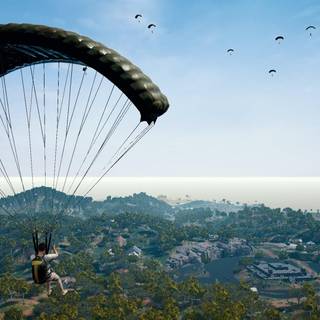 PUBG drop wallpaper