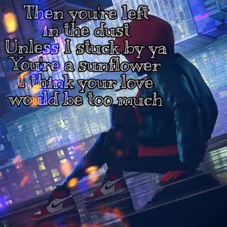 Sunflower Post Malone and Swae Lee wallpaper