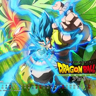 Gogeta vs Broly wallpaper