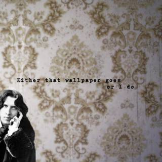 Oscar Wilde wallpaper