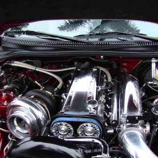 2JZ engine wallpaper