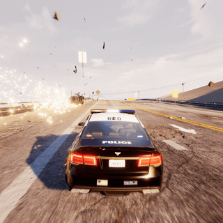 Dangerous Driving game wallpaper