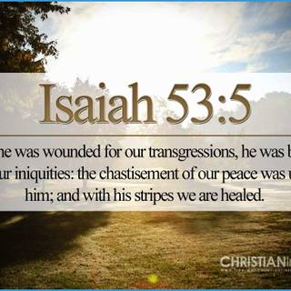 Words of bible wallpaper