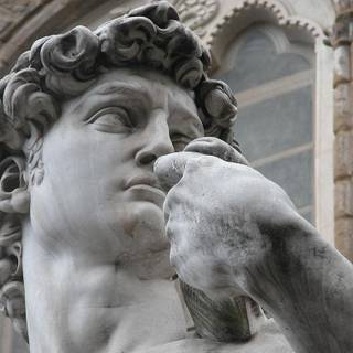 Michelangelo's David wallpaper