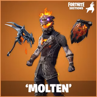 Molten Battle Hound Fortnite wallpaper
