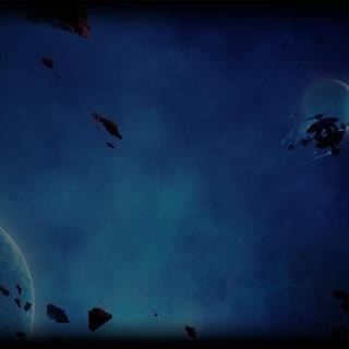 Navy blue aesthetic wallpaper