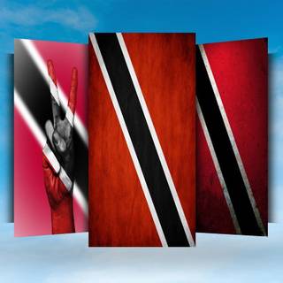 Trinidad and Tobago flag wallpaper