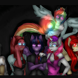 Fluttershout wallpaper