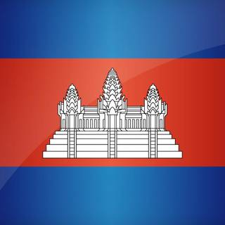 Cambodia flag wallpaper