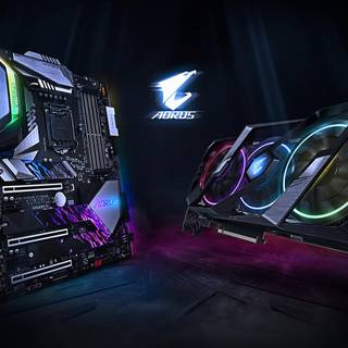 Gaming setup wallpaper