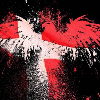 Denmark flag wallpaper