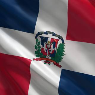 Dominican Republic flag wallpaper