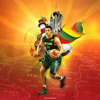 Lithuania flag wallpaper