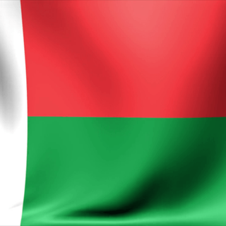 Madagascar flag wallpaper