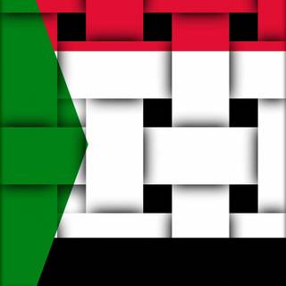 Sudan flag wallpaper