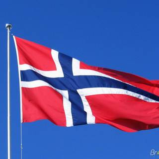 Norway flag wallpaper