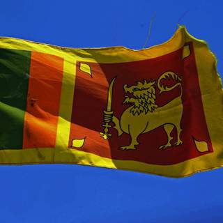 Sri Lanka flag wallpaper