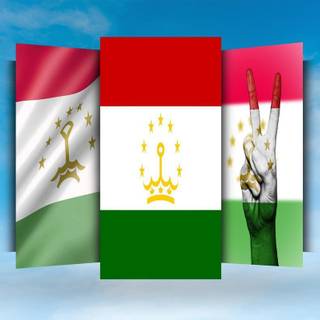 Tajikistan flag wallpaper