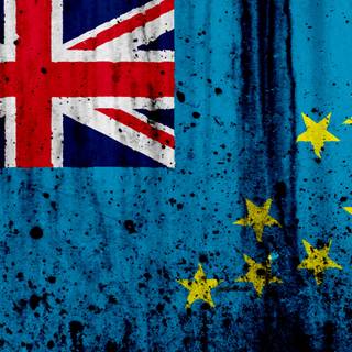 Tuvalu flag wallpaper