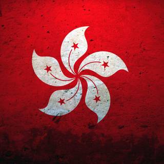 Hong Kong flag wallpaper